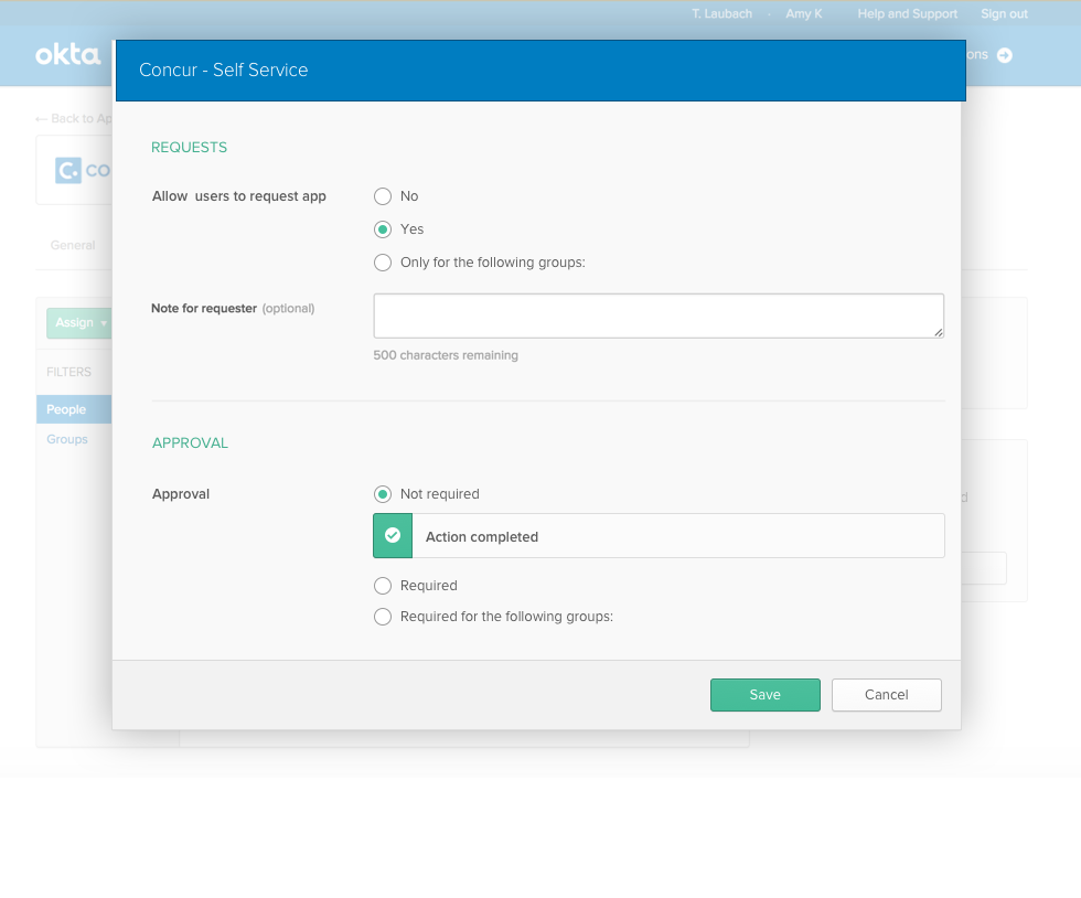 After the dependency has been resolved.